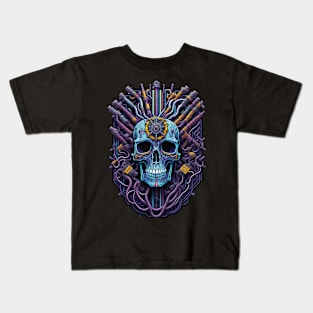 Cyborg Heads Kids T-Shirt